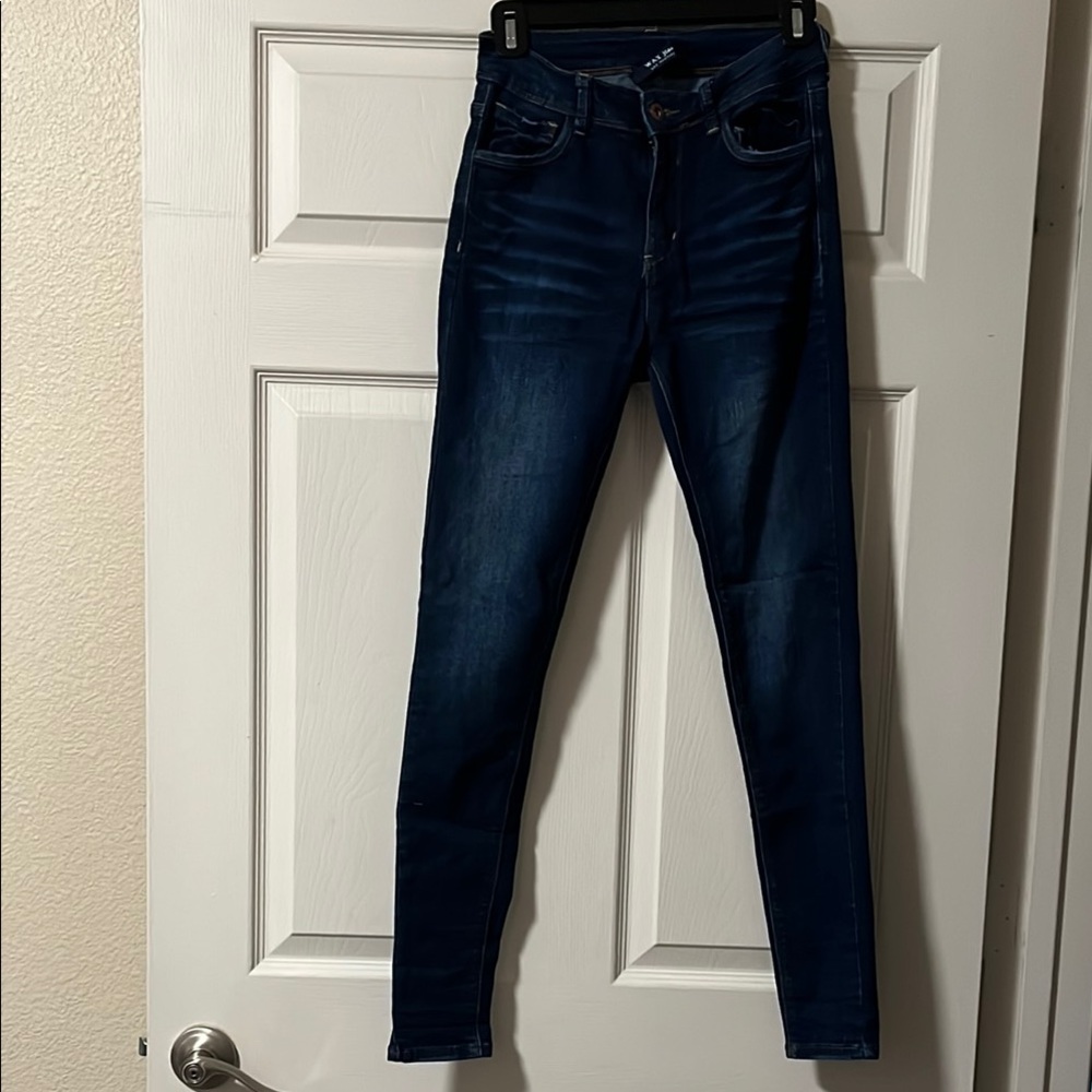 Wax Jean Blue Skinny Jeans Classic Style